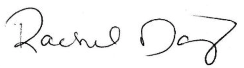 Rachel Davis's signature